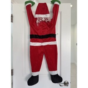 Hanging Santa Claus Christmas Decoration Climbing Outdoor Indoor Door Decor 44in